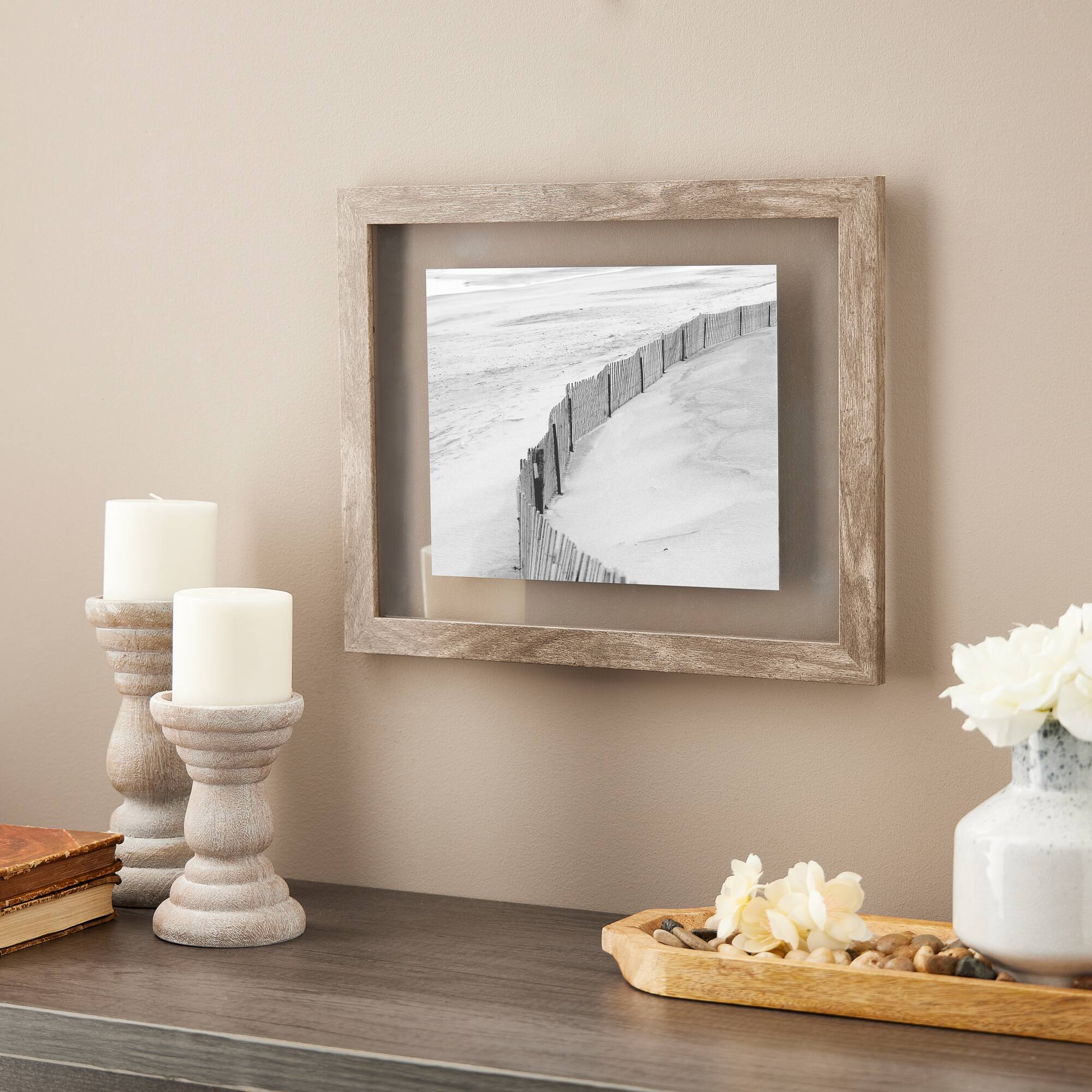 8 Pack: Gray 11" x 14" Float Frame, Belmont by Studio Décor®